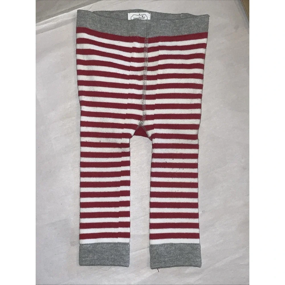 Baby Leggings Winter‎ Christmas (My First) Reindeer 6-12 Months Mud pie